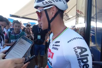 Van der Poel showcases rainbow jersey, mainly due to decompression in training: "Not much left to win whis season"