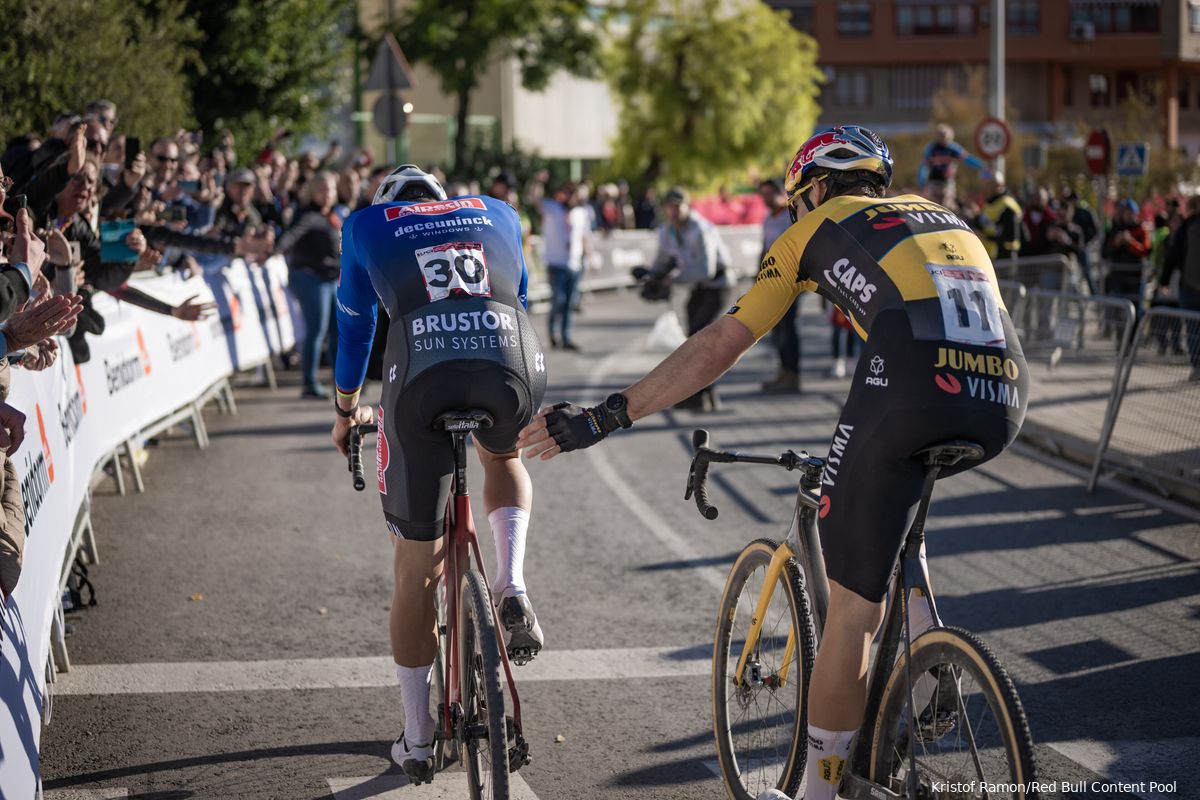 Merry CX-mas: Mathieu van der Poel and Wout van Aert keep things modest over Christmas